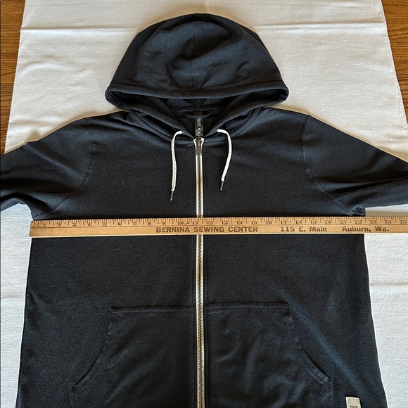 Vuori Halo Performance Hoodie 2.0 Navy Heather XL - Picture 3 of 7